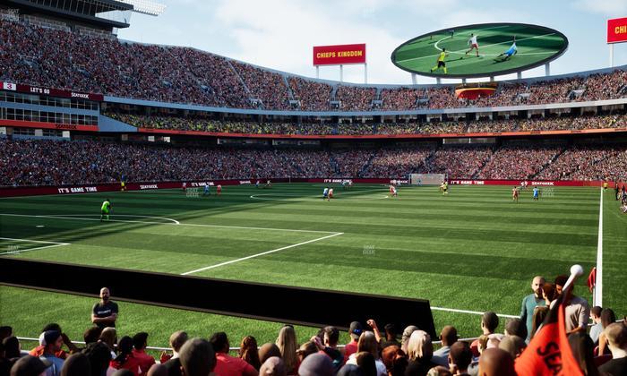 GEHA Field at Arrowhead Stadium - Section 107 Seat View