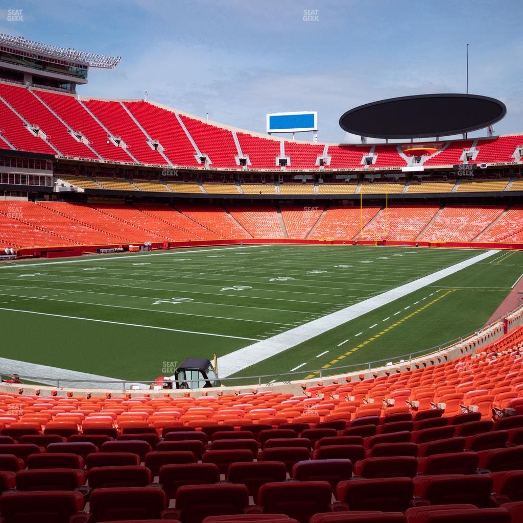 GEHA Field at Arrowhead Stadium - Section 107 Seat View