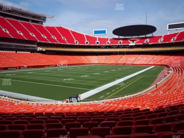 GEHA Field at Arrowhead Stadium - Section 107 Seat View