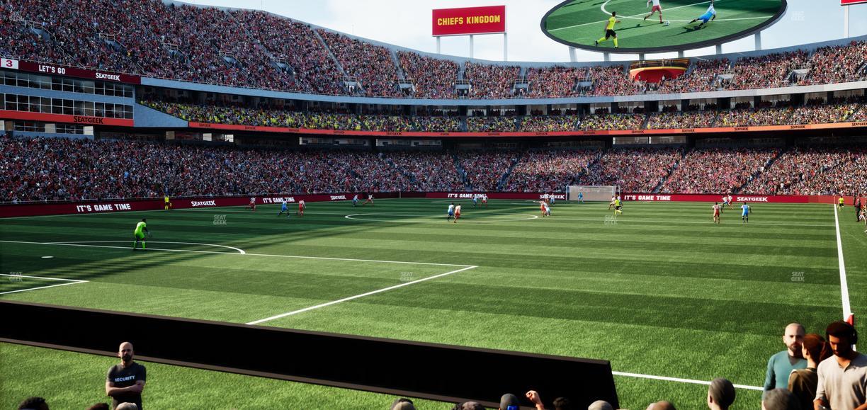 GEHA Field at Arrowhead Stadium - Section 107 Seat View