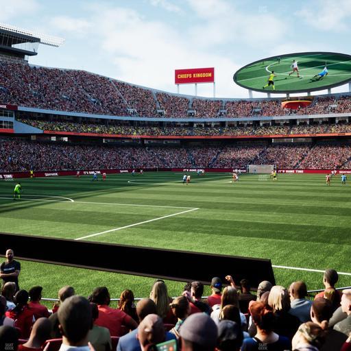 GEHA Field at Arrowhead Stadium - Section 107 Seat View