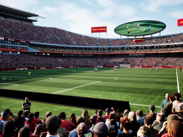 GEHA Field at Arrowhead Stadium - Section 107 Seat View GEHA Field at Arrowhead Stadium - Section 107 Seat View