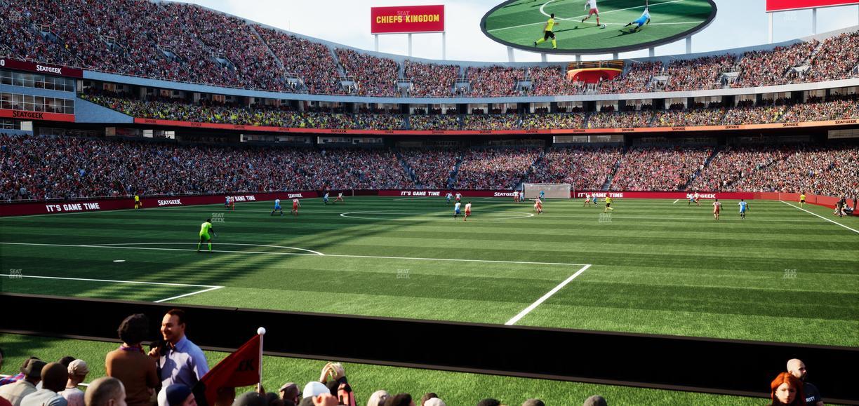 GEHA Field at Arrowhead Stadium - Section 108 Seat View