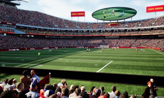 GEHA Field at Arrowhead Stadium - Section 108 Seat View