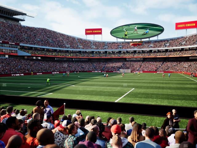 GEHA Field at Arrowhead Stadium - Section 108 Seat View