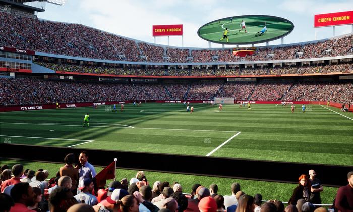 GEHA Field at Arrowhead Stadium - Section 108 Seat View