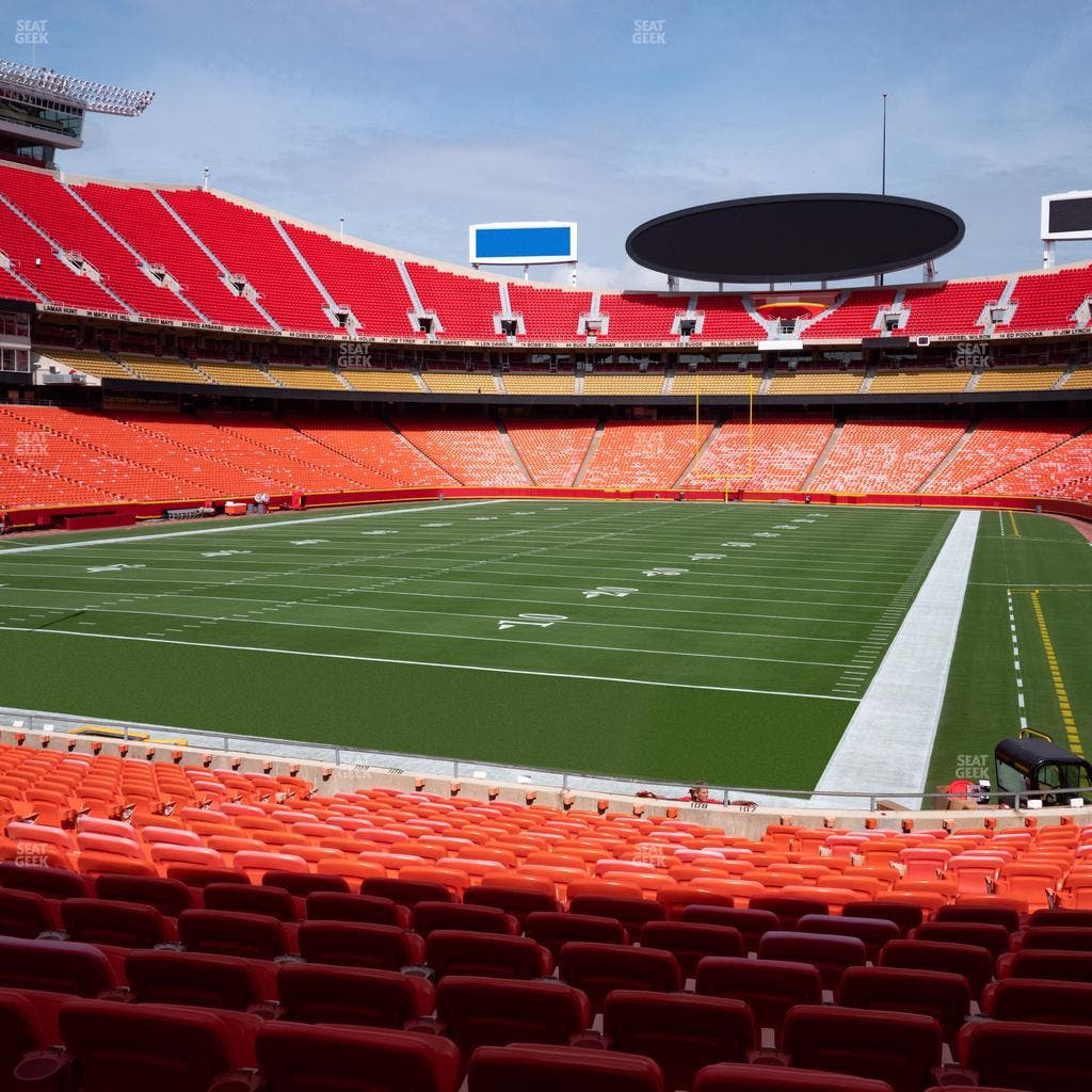 GEHA Field at Arrowhead Stadium - Section 108 Seat View