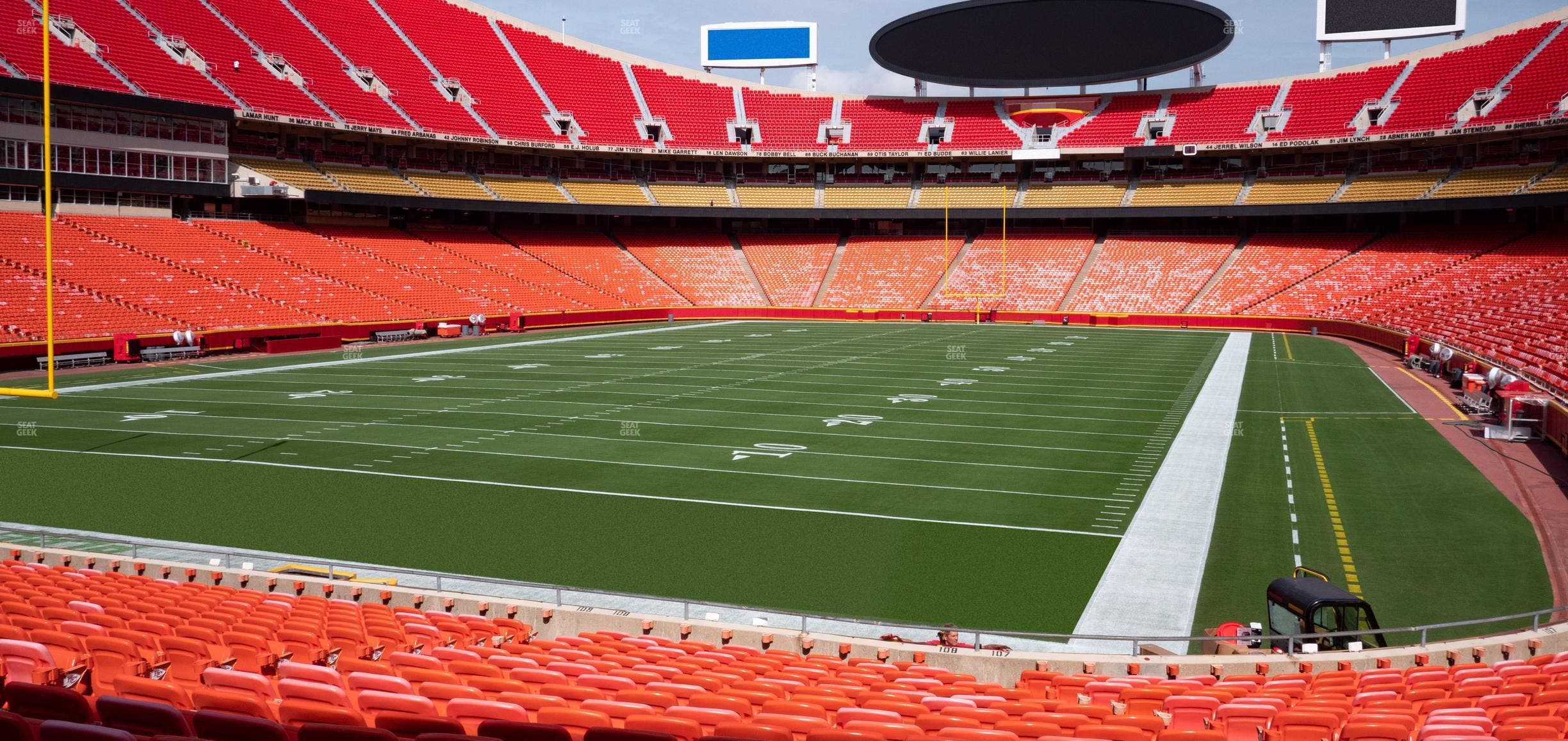 GEHA Field at Arrowhead Stadium - Section 108 Seat View