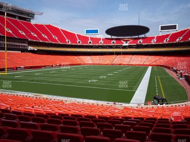 GEHA Field at Arrowhead Stadium - Section 108 Seat View