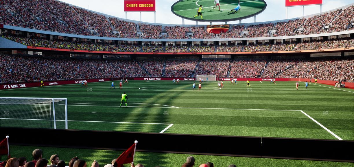 GEHA Field at Arrowhead Stadium - Section 109 Seat View