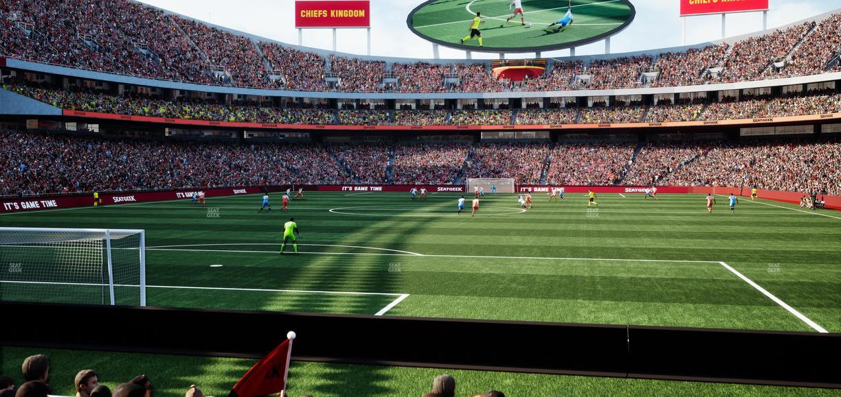 GEHA Field at Arrowhead Stadium - Section 109 Seat View