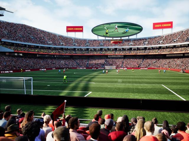 GEHA Field at Arrowhead Stadium - Section 109 Seat View GEHA Field at Arrowhead Stadium - Section 109 Seat View