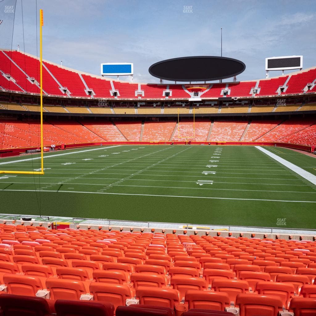 GEHA Field at Arrowhead Stadium - Section 109 Seat View