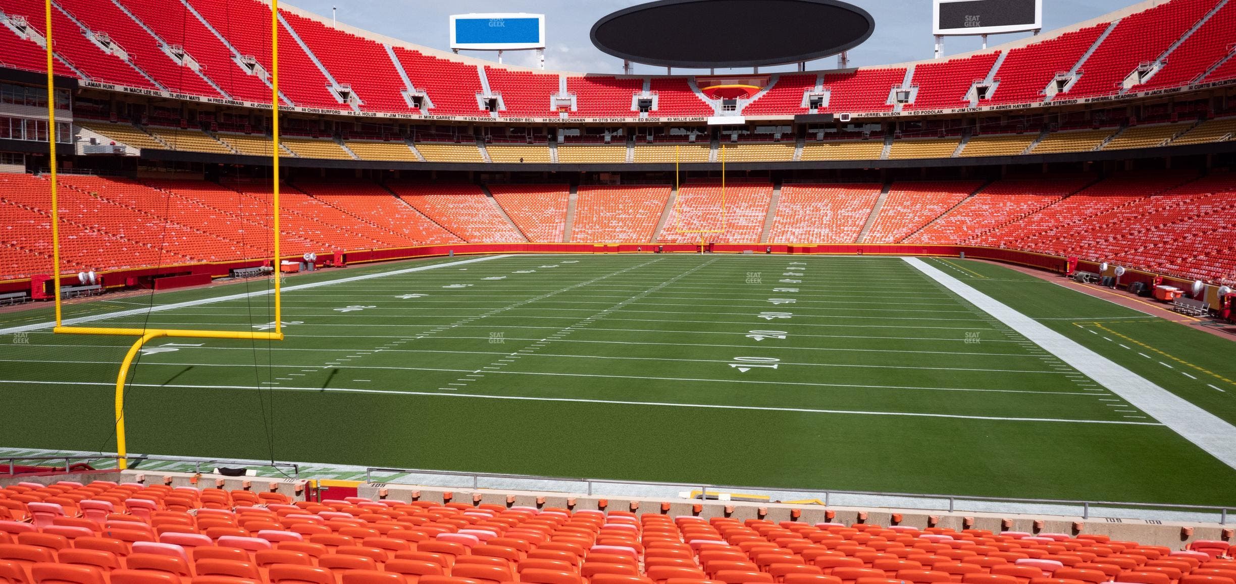 GEHA Field at Arrowhead Stadium - Section 109 Seat View