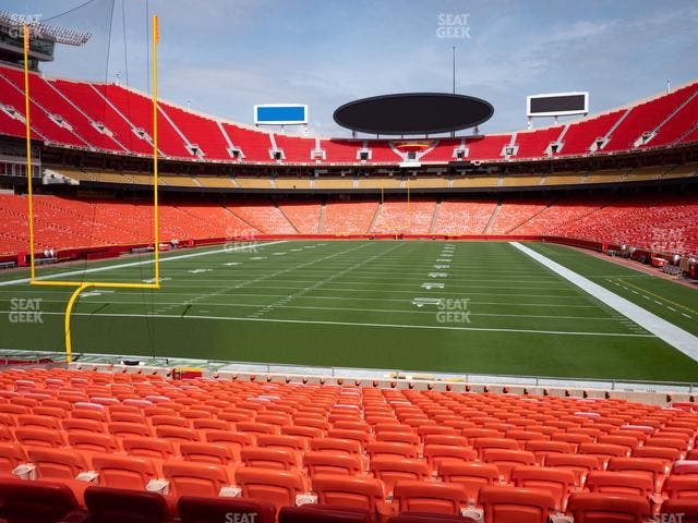 GEHA Field at Arrowhead Stadium - Section 109 Seat View
