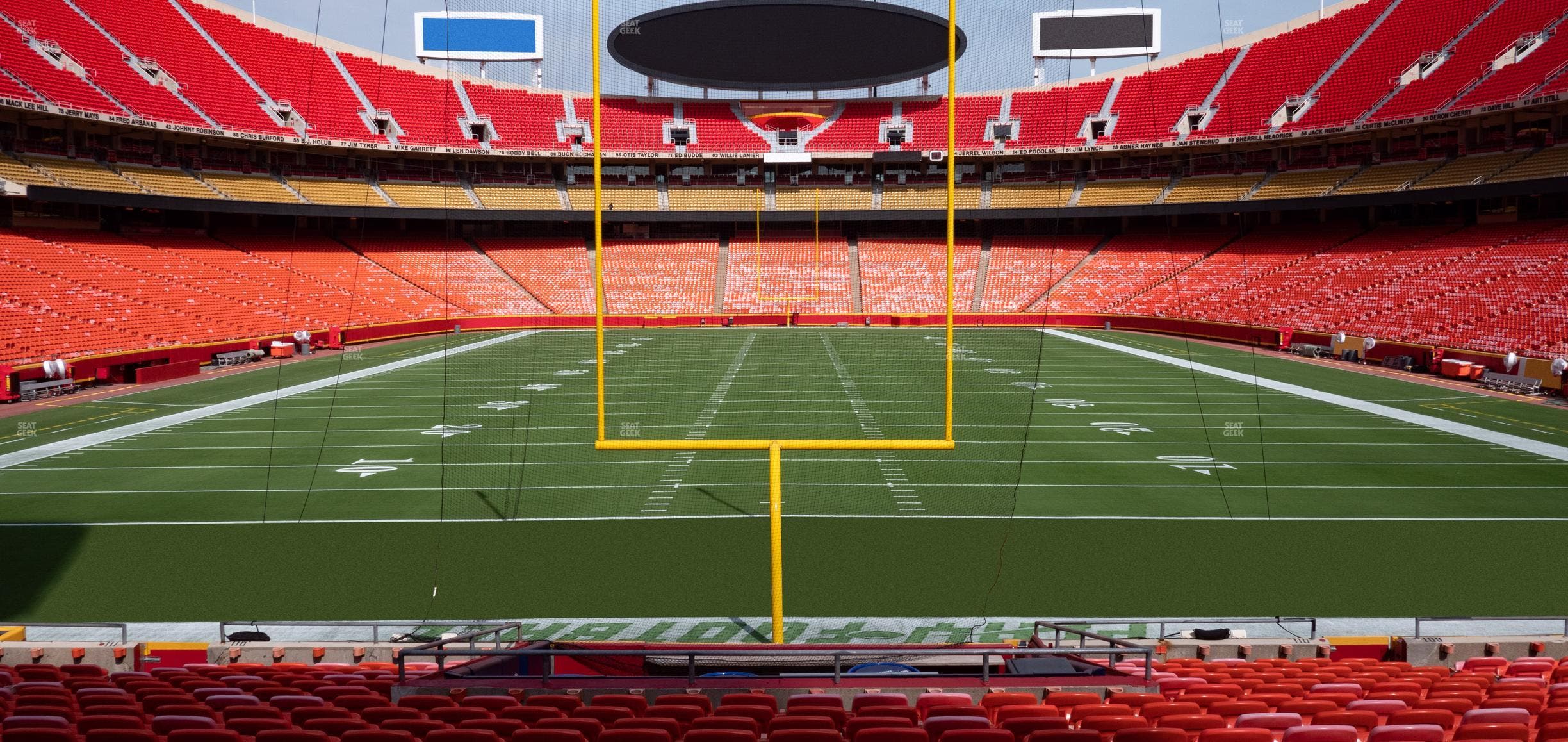 GEHA Field at Arrowhead Stadium - Section 110 Seat View