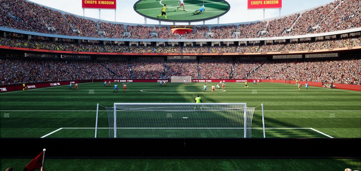 GEHA Field at Arrowhead Stadium - Section 110 Seat View