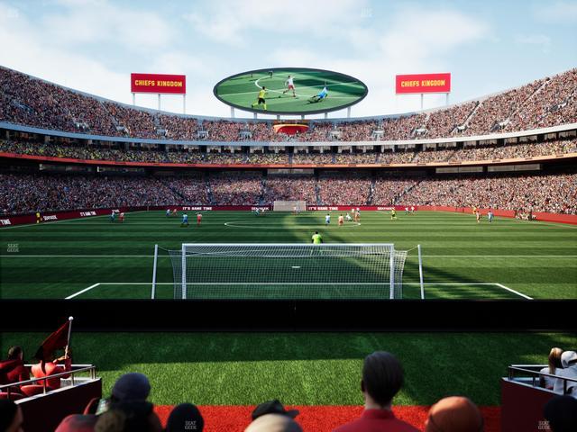 GEHA Field at Arrowhead Stadium - Section 110 Seat View
