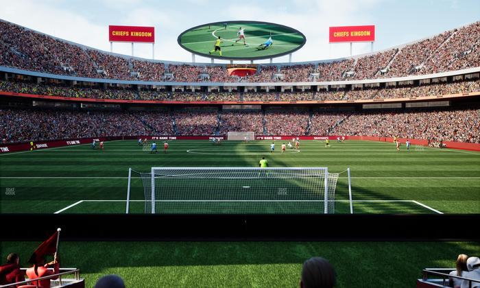 GEHA Field at Arrowhead Stadium - Section 110 Seat View
