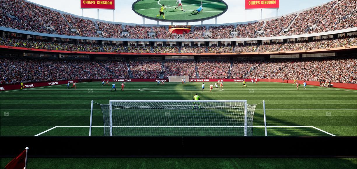 GEHA Field at Arrowhead Stadium - Section 110 Seat View