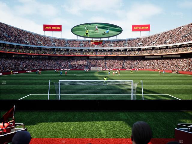 GEHA Field at Arrowhead Stadium - Section 110 Seat View GEHA Field at Arrowhead Stadium - Section 110 Seat View