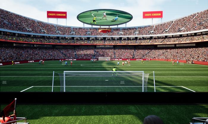 GEHA Field at Arrowhead Stadium - Section 110 Seat View