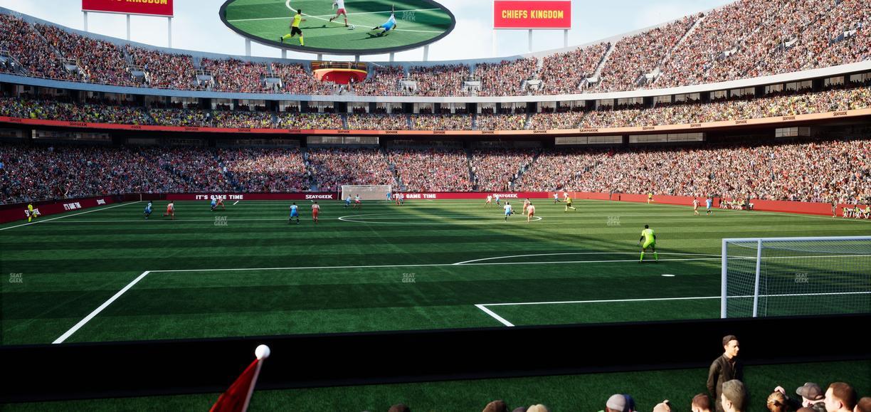 GEHA Field at Arrowhead Stadium - Section 111 Seat View