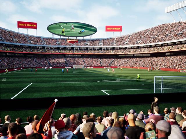 GEHA Field at Arrowhead Stadium - Section 111 Seat View GEHA Field at Arrowhead Stadium - Section 111 Seat View