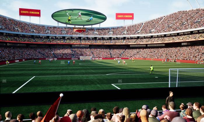 GEHA Field at Arrowhead Stadium - Section 111 Seat View