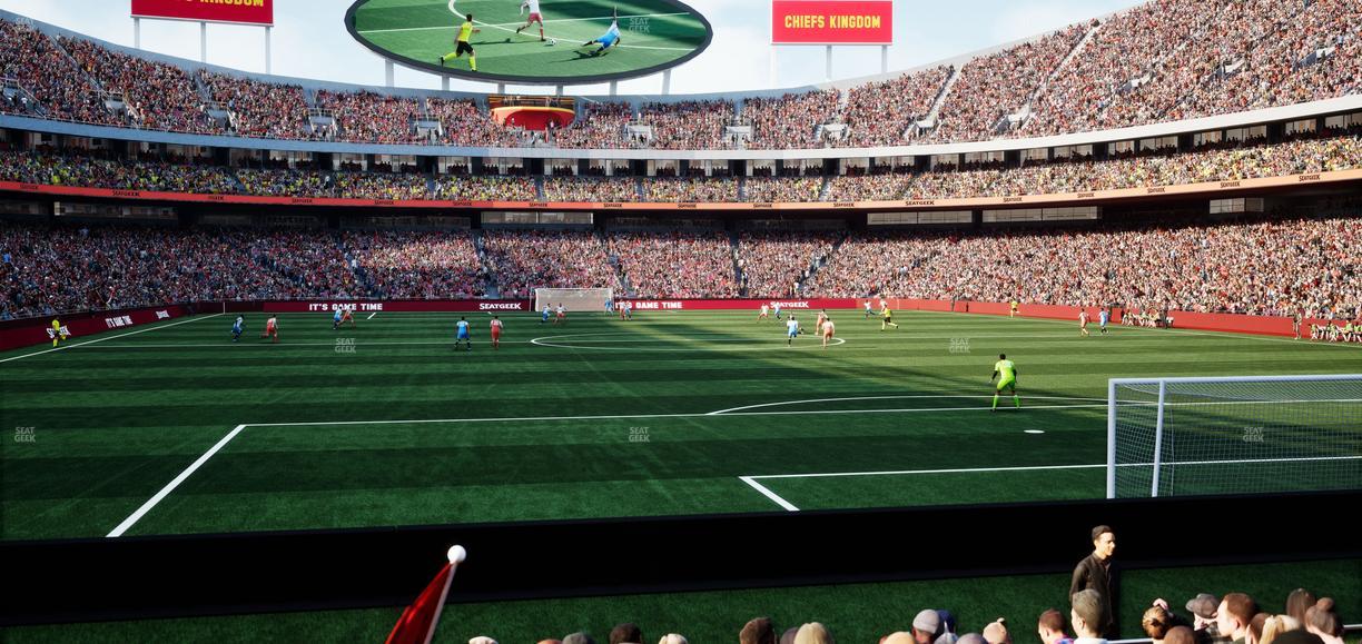 GEHA Field at Arrowhead Stadium - Section 111 Seat View