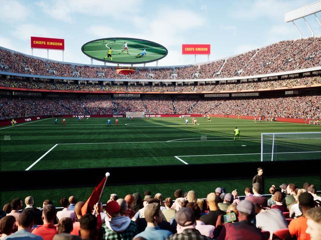 GEHA Field at Arrowhead Stadium - Section 111 Seat View