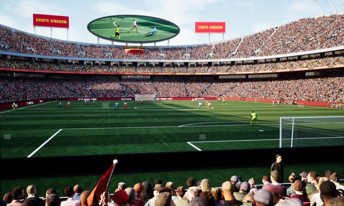 GEHA Field at Arrowhead Stadium - Section 111 Seat View
