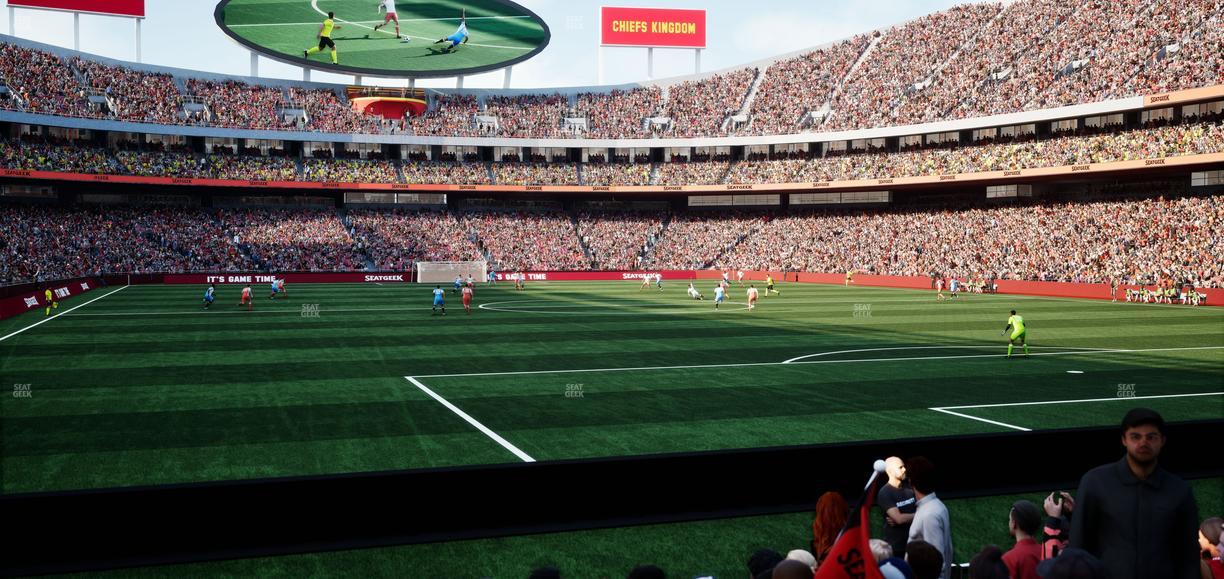 GEHA Field at Arrowhead Stadium - Section 112 Seat View