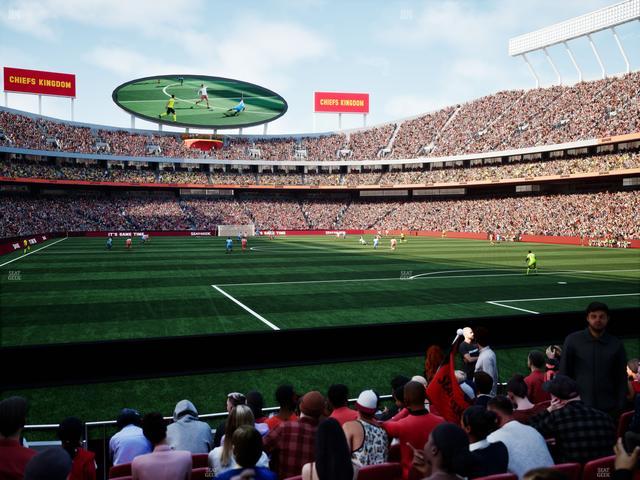 GEHA Field at Arrowhead Stadium - Section 112 Seat View GEHA Field at Arrowhead Stadium - Section 112 Seat View
