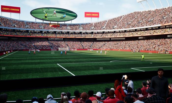 GEHA Field at Arrowhead Stadium - Section 112 Seat View