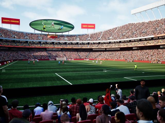 GEHA Field at Arrowhead Stadium - Section 112 Seat View