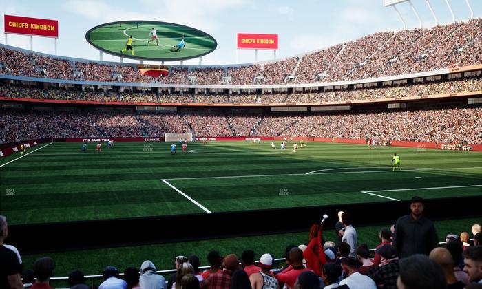 GEHA Field at Arrowhead Stadium - Section 112 Seat View