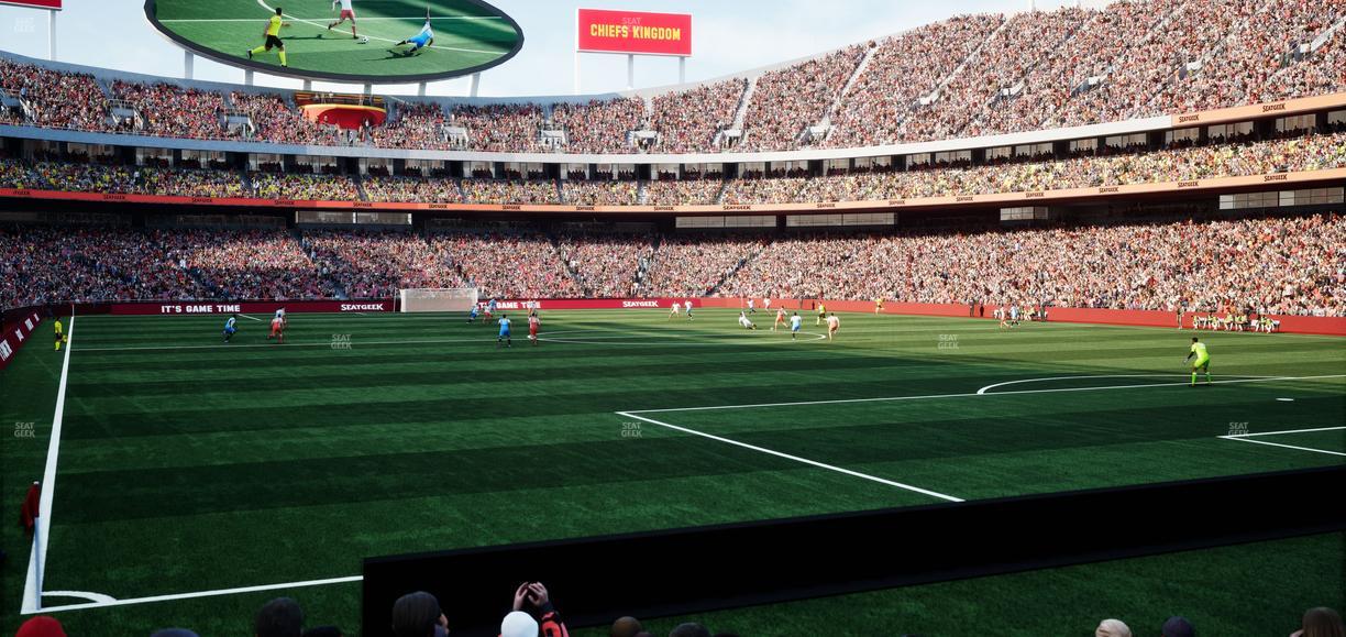 GEHA Field at Arrowhead Stadium - Section 113 Seat View