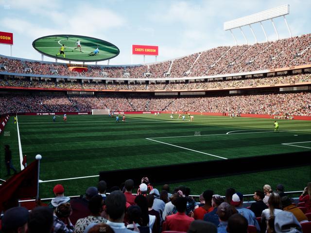 GEHA Field at Arrowhead Stadium - Section 113 Seat View
