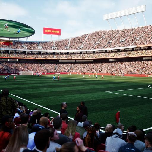 GEHA Field at Arrowhead Stadium - Section 114 Seat View