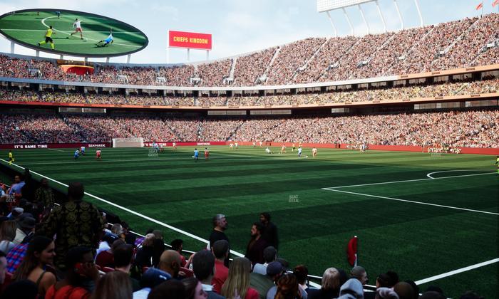 GEHA Field at Arrowhead Stadium - Section 114 Seat View