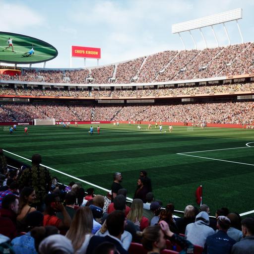 GEHA Field at Arrowhead Stadium - Section 114 Seat View