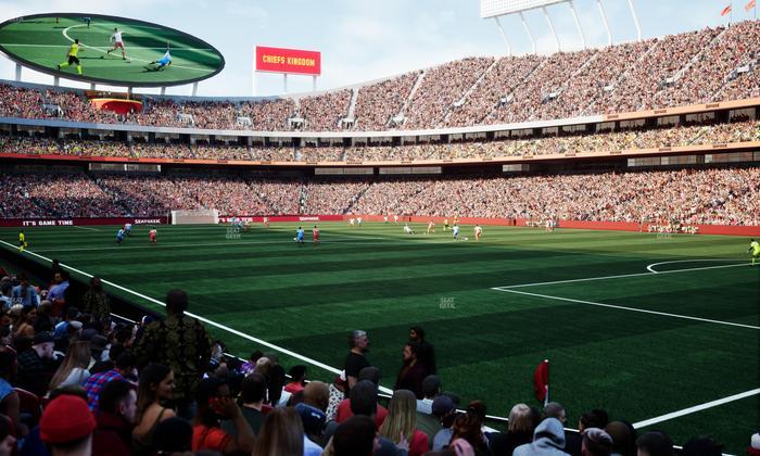 GEHA Field at Arrowhead Stadium - Section 114 Seat View
