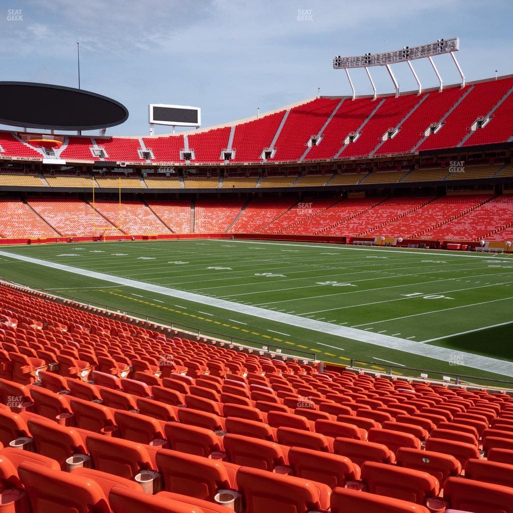 GEHA Field at Arrowhead Stadium - Section 114 Seat View