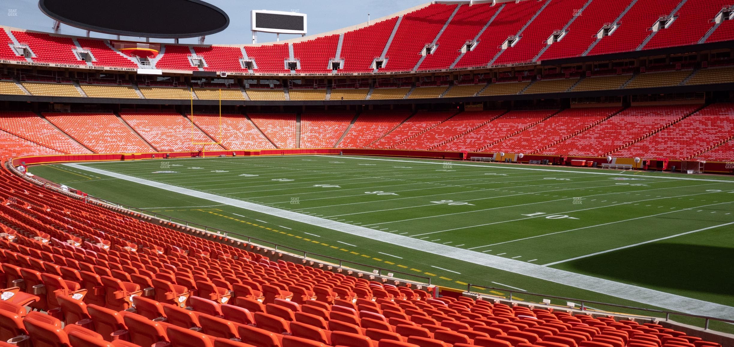 GEHA Field at Arrowhead Stadium - Section 114 Seat View