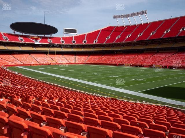 GEHA Field at Arrowhead Stadium - Section 114 Seat View