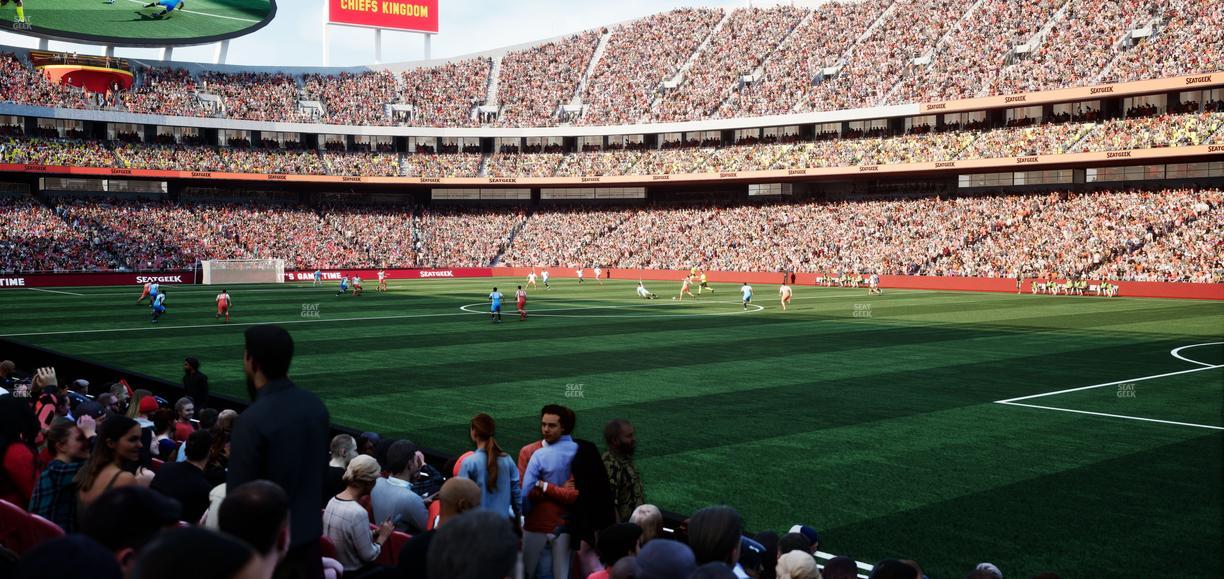 GEHA Field at Arrowhead Stadium - Section 115 Seat View