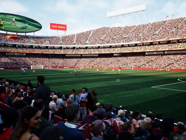 GEHA Field at Arrowhead Stadium - Section 115 Seat View GEHA Field at Arrowhead Stadium - Section 115 Seat View