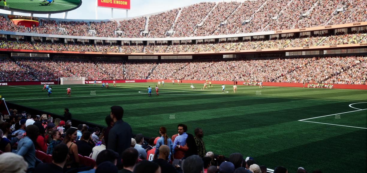 GEHA Field at Arrowhead Stadium - Section 115 Seat View