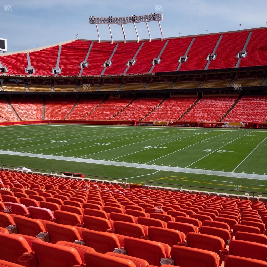 GEHA Field at Arrowhead Stadium - Section 117 Seat View